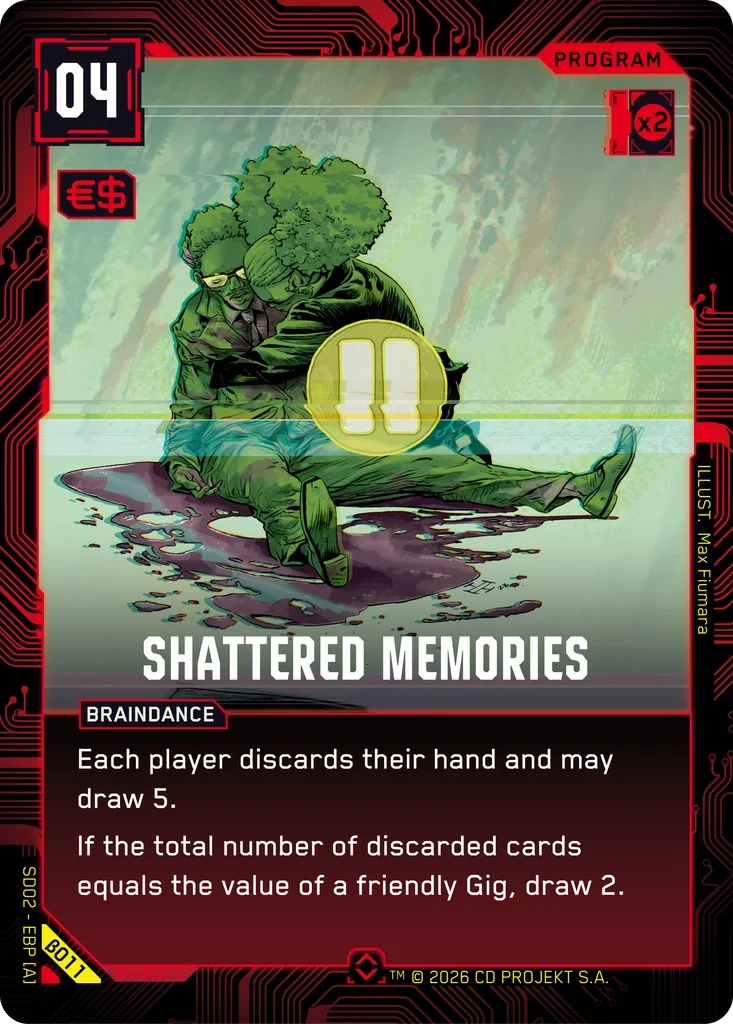 Shattered Memories — Embracing Power — Beta Starter Deck / β011 / Rare
