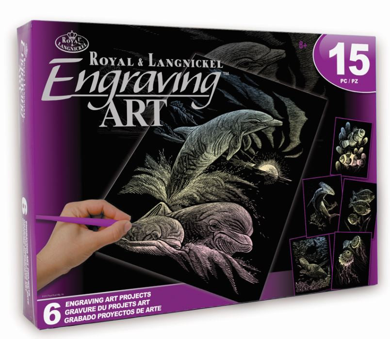 Eng Art Holograph Activity Set Royal & Langnickel Avs-Holo207