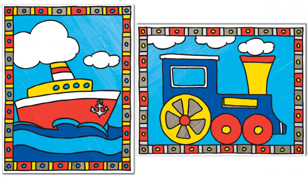 Royal & Langnickel My First - 2 Pk - Boat & Train Mfp206