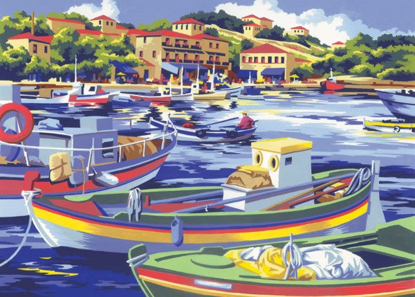 Royal & Langnickel Mediterranean Large Paint By Numbers Pal6