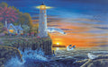 Royal & Langnickel Waterside Lighthouse Large Paint By Numbers Pal18