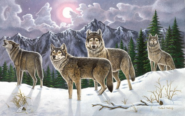 Royal & Langnickel Wolves Large Paint By Numbers Pal19