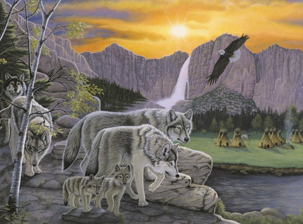 Royal & Langnickel Path Of The Wolf Spi Junior Paint By Numbers Pjl38