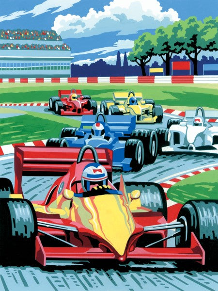 Royal & Langnickel Grand Prix Small Junior Paint By Numbers Pjs12