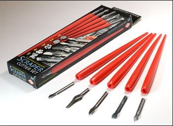 Scraper Cutter Set(5 Holders + 5 Cutters)S4