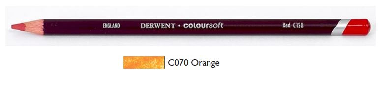 Derwent Coloursoft Pencils Orange 0700959