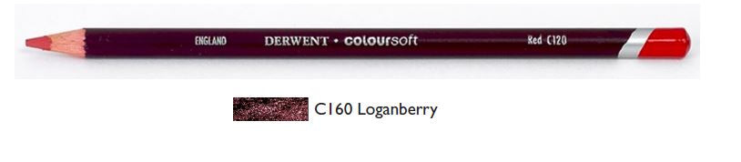Derwent Coloursoft Pencils Loganberry 0700968