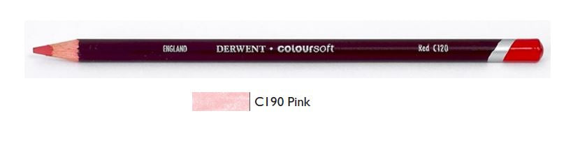 Derwent Coloursoft Pencils Pink 0700971