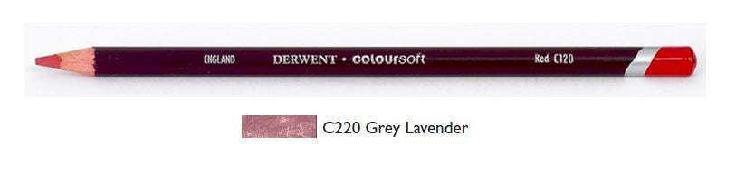 Derwent Coloursoft Pencils Grey Lavender 0700974