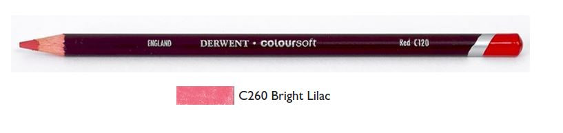 Derwent Coloursoft Pencils Bright Lilac 0700978