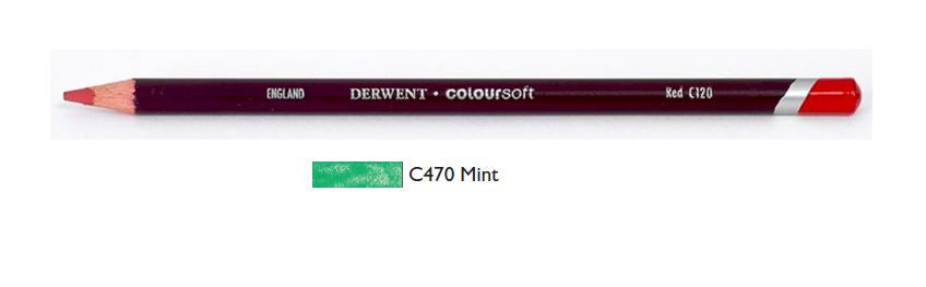 Derwent Coloursoft Pencils Mint 0700999
