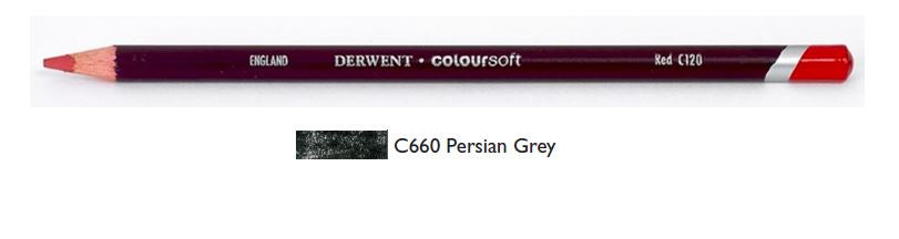 Derwent Coloursoft Pencils Persian Grey 0701018