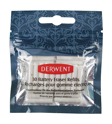 Derwent Replacement Erasers 2300023 For Battery Pen