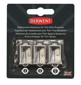 Derwent Replacement Sharpeners Twin Hole 2302353
