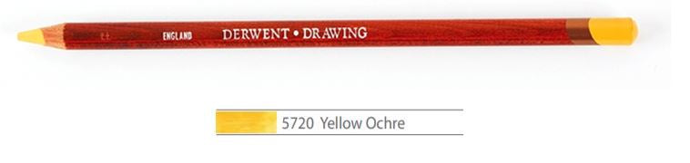 Derwent Drawing Pencils Yellow Ochre 0700684