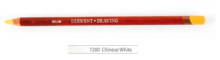 Derwent Drawing Pencils Chinese White 34392