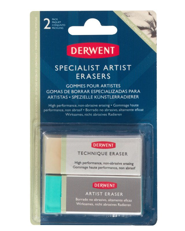 Derwent Technique Eraser 2 Pack 2305815