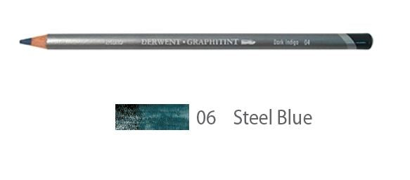 Derwent Graphitint Pencils Steel Blue 0700782