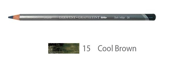 Derwent Graphitint Pencils Cool Brown 0700791