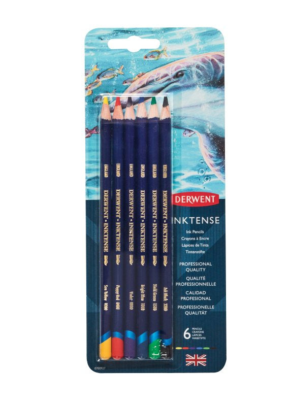 Derwent Inktense Pencil Blister Of 6 0700927