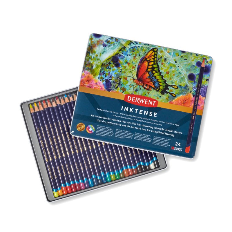 Derwent Inktense Pencil 24 Tin 0700929