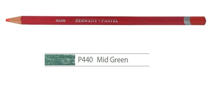 Derwent Pastel Pencils Mid Green 2300273
