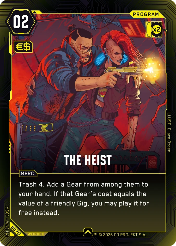 The Heist — Welcome to Night City — Beta / β070 / Uncommon