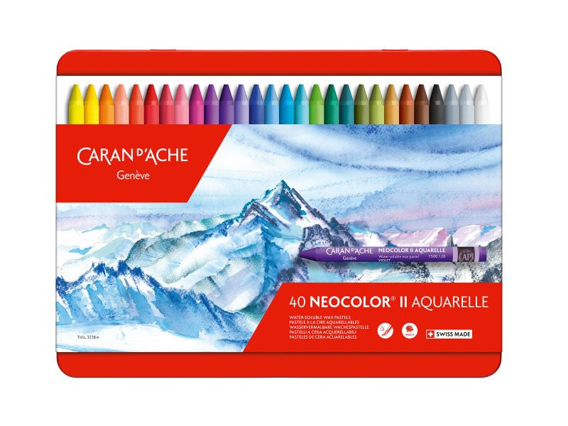 Caran d’Ache 40 Neocolor Ii Crayons 7500-340