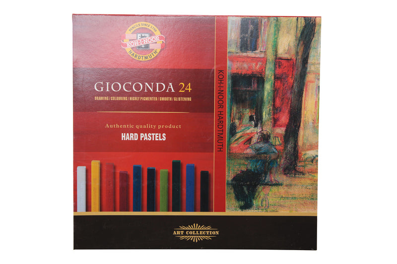 Koh-I-Noor Gioconda 24 Carres Oil/Chalk Pastels Set Of 24