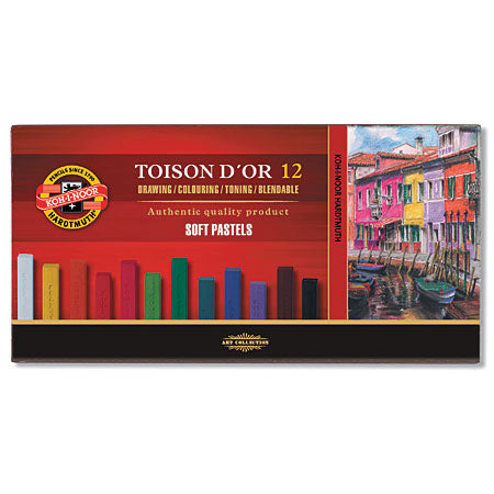 Koh-I-Noor Toison D'Or 12 Soft Pastels - Set Of 12