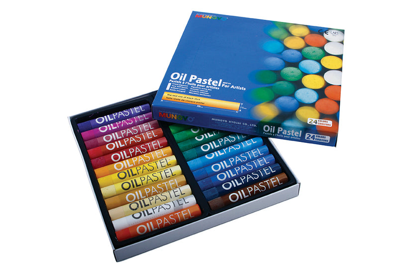 Mungyo Artist Oil Pastels - Set Of 24