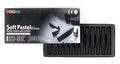 Mungyo Soft Pastels - 12 Charcoal Mp-12Cp