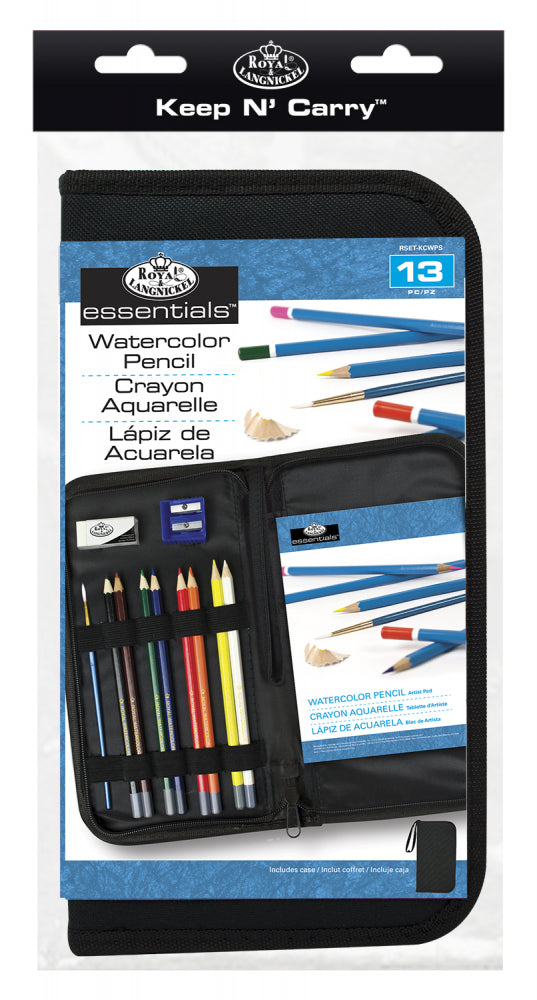 Royal & Langnickel Keep N Carry Watercolour Pencils Rset-Kcwps