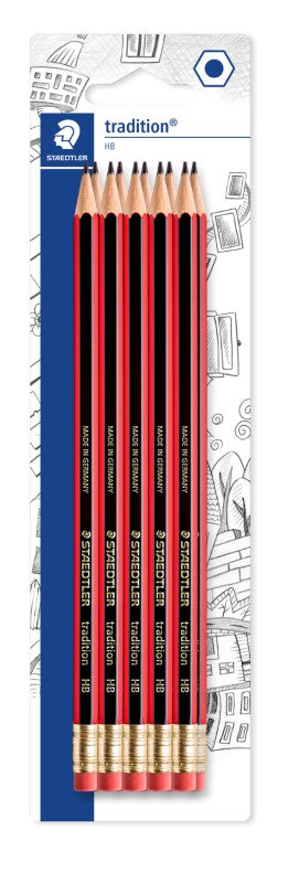 Staedtler Tradition Pencil Eraser Tip B/Card 112-Hbbk10D