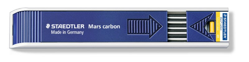 Staedtler Mars Carbon 2 mm Leads 4H 12Pcs 200-4H