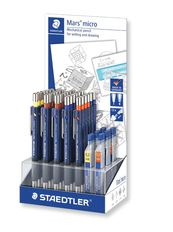 Staedtler Mars Micro Pencil 30 Display Free Leads 775 Ca30P