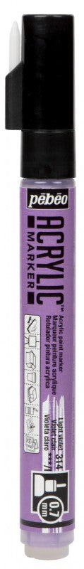 Pébéo Acrylic Marker 0.7 Tip Light Violet 201314