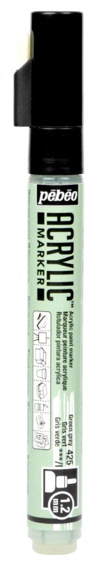 Pébéo Acrylic Marker 1.2 Tip Green Grey 201425