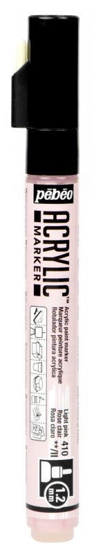 Pébéo Acrylic Marker 1.2 Tip Light Pink 201410