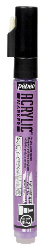 Pébéo Acrylic Marker 1.2 Tip Light Violet 201414
