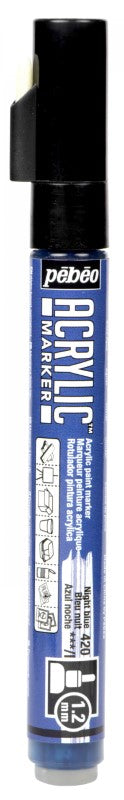 Pébéo Acrylic Marker 1.2 Tip Night Blue 201420