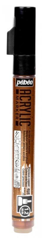 Pébéo Acrylic Marker 1.2 Tip Precious Copper 201458