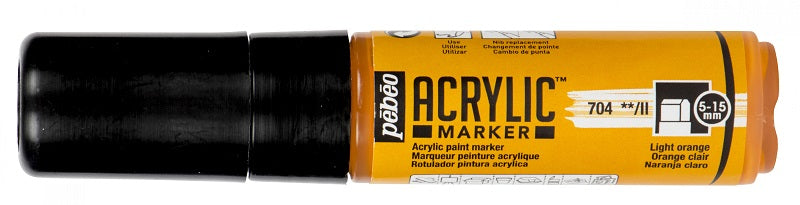 Pébéo Acrylic Marker 5-15 mm Tip Lt Orange 201704
