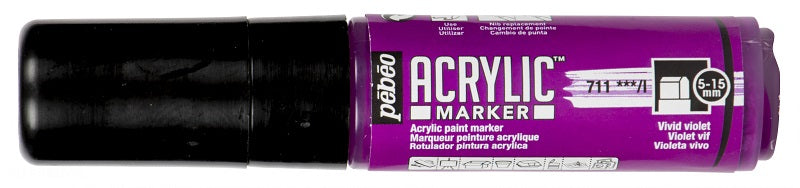 Pébéo Acrylic Marker 5-15 mm Tip Viv. Violet 201711