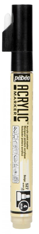 Pébéo Acrylic Marker 4 mm Tip Beige 201527