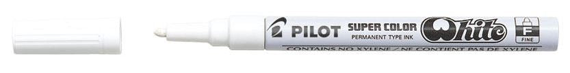 Pilot Markers White Fine Super Color 4902505088018