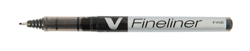 Pilot Liquid Ink Fineliner Pen - Black(Fine)199844 Sw-V-Pp