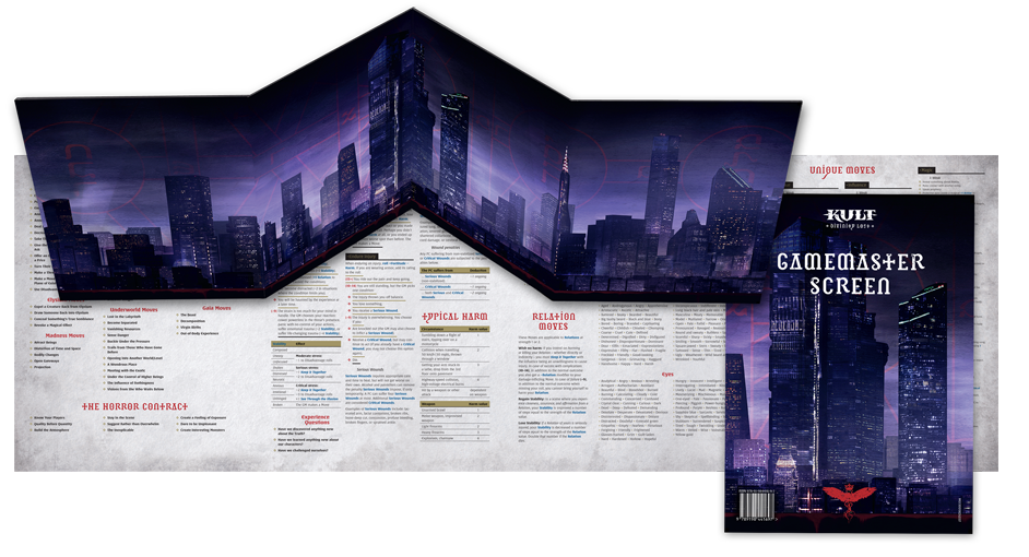KULT: Divinity Lost - Gamemaster Screen
