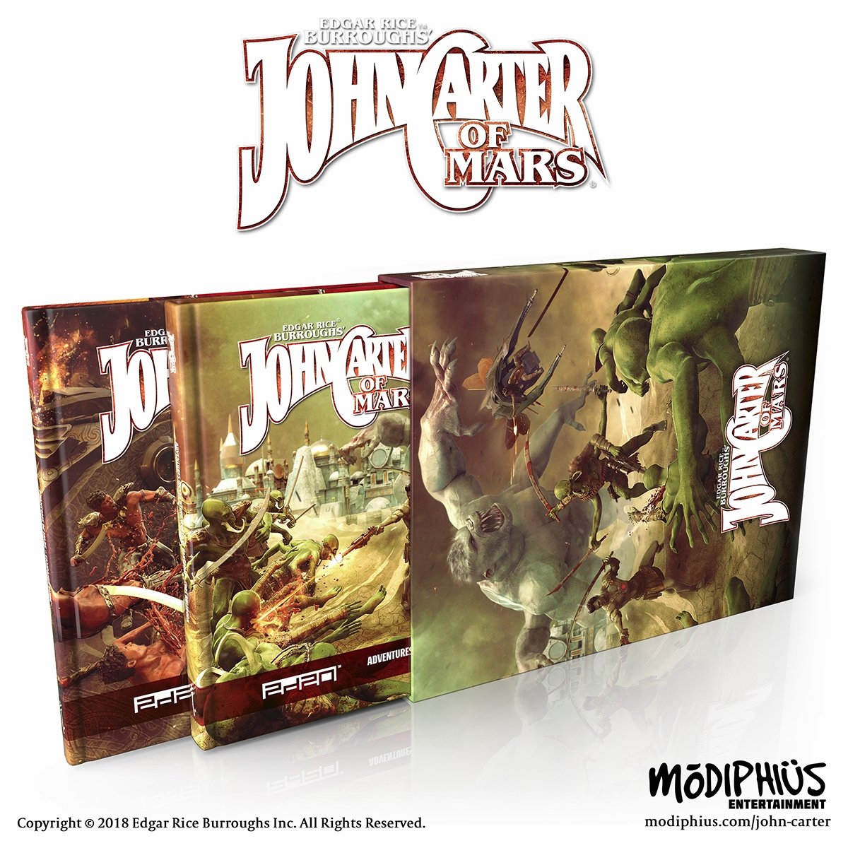 John Carter Collector's Slipcase Set