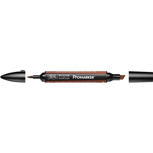 Promarker Burnt Umber 0203076 By Winsor & Newton